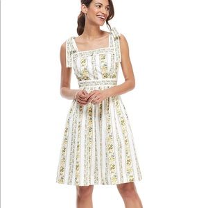 Gal Meets Glam Yellow Arina Bow-Tied Dress